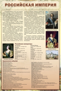 Стенд "Российская империя" - fgospostavki.ru - Югорск