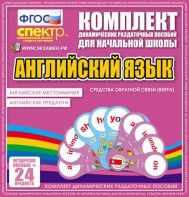 Динамические раздаточные пособия. Английский язык (веера). Английские местоимения, английские предлоги. - fgospostavki.ru - Югорск