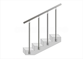 Перила для входной группы - fgospostavki.ru - Югорск