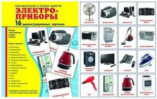 Демонстрационные карточки "Электроприборы" - fgospostavki.ru - Югорск