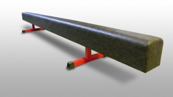 Бревно гимнастическое напольное, мягкое на металлических опорах (3м) - fgospostavki.ru - Югорск