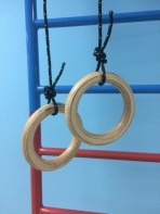 Кольца навесные для детского спортивного комплекса (диаметр 16 сантиметров, фанера) - fgospostavki.ru - Югорск