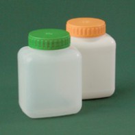 Банка прямоугольная 500 мл белая с крышкой и прокладкой - fgospostavki.ru - Югорск