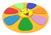 Подушка "Солнышко" с гранулами (D=120 см) - fgospostavki.ru - Югорск