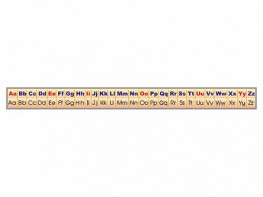 Стенд-лента "Алфавит" (английский язык) - fgospostavki.ru - Югорск