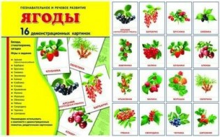 Демонстрационные карточки "Ягоды" - fgospostavki.ru - Югорск