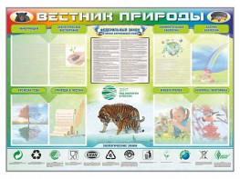 Стенд-уголок "Вестник природы" Вариант 1 - fgospostavki.ru - Югорск