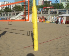 Протектор для стоек для пляжного воллейбола (комплект) - fgospostavki.ru - Югорск