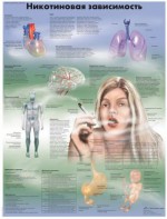 Плакат "Никотиновая зависимость" ламинированный - fgospostavki.ru - Югорск