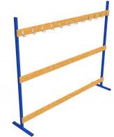 Стеллаж для лыж на 12 пар - fgospostavki.ru - Югорск