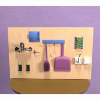 Бизиборд «Домашний уголок» - fgospostavki.ru - Югорск