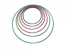 Обруч гимнастический стальной утяжеленный (1200 мм)  - fgospostavki.ru - Югорск