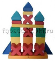 Мягкий модуль-конструктор "Башня" (21 элемент) - fgospostavki.ru - Югорск