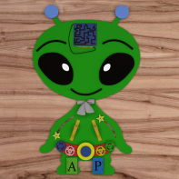 Бизиборд «Разумный пришелец» - fgospostavki.ru - Югорск