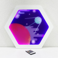 Декоративная тактильная панель с подсветкой - «Спутник» - fgospostavki.ru - Югорск