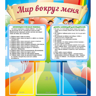 Стенд "Мир вокруг меня" - fgospostavki.ru - Югорск