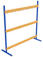 Стеллаж для лыж на 10 пар лыж - fgospostavki.ru - Югорск