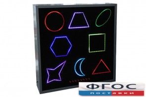 Интерактивная панель «Цветные фигуры 8» (вариант 3) - fgospostavki.ru - Югорск
