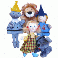 Набор перчаточных кукол "Волшебник Изумрудного города" - fgospostavki.ru - Югорск