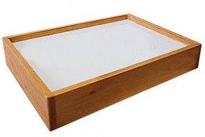 Мини планшет для рисования песком из дерева с белой подсветкой - fgospostavki.ru - Югорск