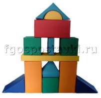 Мягкий модуль-конструктор "Городок" (13 элементов) - fgospostavki.ru - Югорск