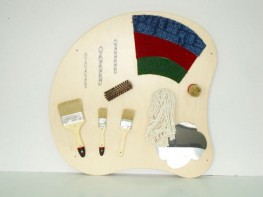 Тактильная панель "Тело гусеницы" (кисточки) - fgospostavki.ru - Югорск