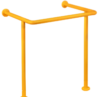 Поручень с антибактериальным покрытием (желтый) - fgospostavki.ru - Югорск