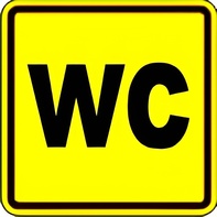 Тактильный знак (WC) 150х150 - fgospostavki.ru - Югорск