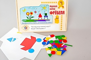 Игровой набор Фребеля "Конструктор плоскостной-1" (Серия "Эксперимент") - fgospostavki.ru - Югорск
