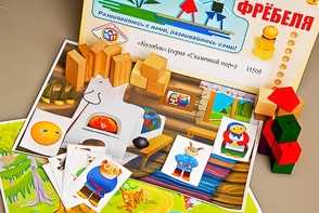 Игровой набор Фребеля "Колобок" (серия "Сказочный мир". Выпуск 1) - fgospostavki.ru - Югорск