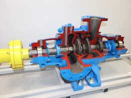 Разрезная модель насоса секционного центробежного типа «ЦНС» - fgospostavki.ru - Югорск