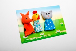 Пальчиковый театр "Кот, петух и лиса" - fgospostavki.ru - Югорск