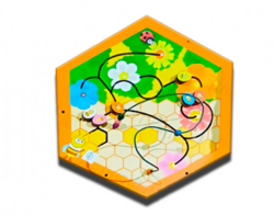 Бизиборд «Пчелиные соты №3» - fgospostavki.ru - Югорск