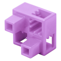 Половина куба тип В светло-фиолетовая Artec - fgospostavki.ru - Югорск