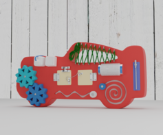 Бизиборд «Машинка» - fgospostavki.ru - Югорск