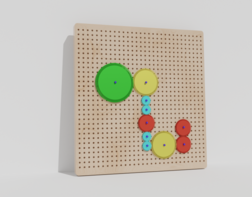 Тактильно–развивающая панель «Механика» - fgospostavki.ru - Югорск