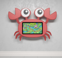 Интерактивная панель с программным логопедическим комплексом «Краб» - fgospostavki.ru - Югорск