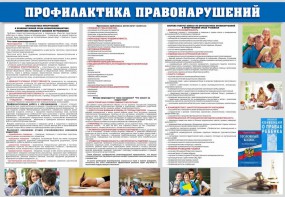 Стенд "Профилактика правонарушений" - fgospostavki.ru - Югорск