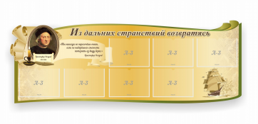 Стенд резной "Из дальних странствий возвратясь" - fgospostavki.ru - Югорск