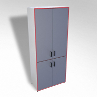 Шкаф широкий закрытый ТР5 ЛДСП - fgospostavki.ru - Югорск