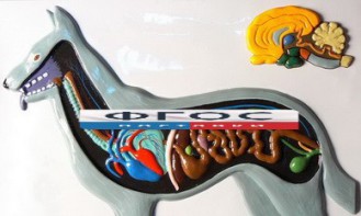 Модель барельефная "Внутреннее строение собаки" - fgospostavki.ru - Югорск