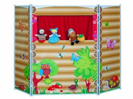 Учебный комплект "Домашний театр" с тематическими фигурками для представлений - fgospostavki.ru - Югорск