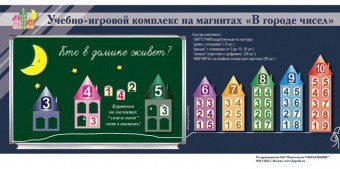 "В городе чисел". Для лучшего понимания и запоминания состава чисел первого десятка - fgospostavki.ru - Югорск