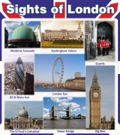 Стенд "Sights of london" - fgospostavki.ru - Югорск