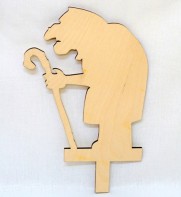 Персонаж для теневого театра "Баба Яга" - fgospostavki.ru - Югорск