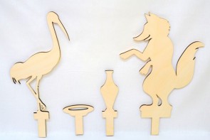 Теневой театр "Лиса и журавль" - fgospostavki.ru - Югорск